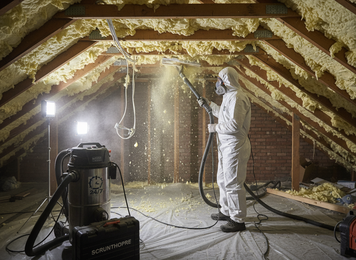 24/7 Spray Foam Removal in Scunthorpe, Lincolnshire