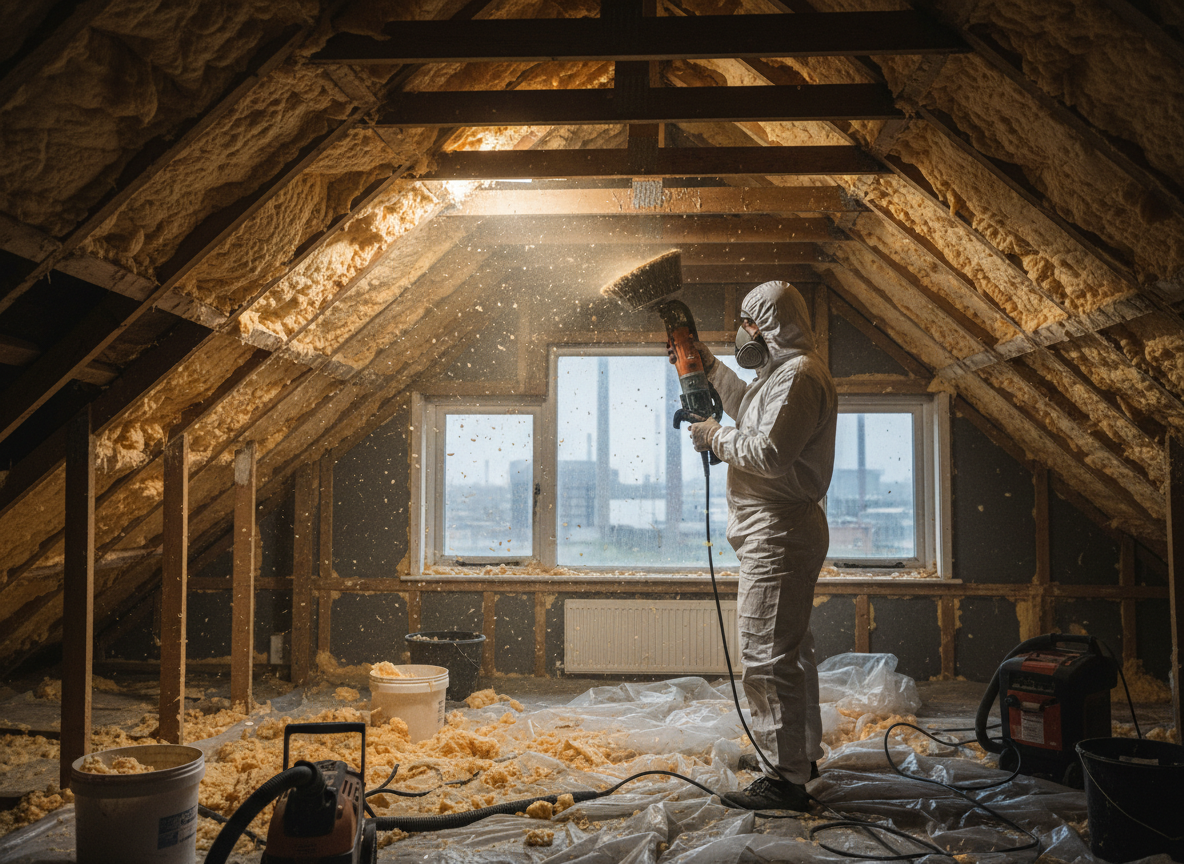 Spray Foam Removal Scunthorpe in Goole, Lincolnshire DN14
